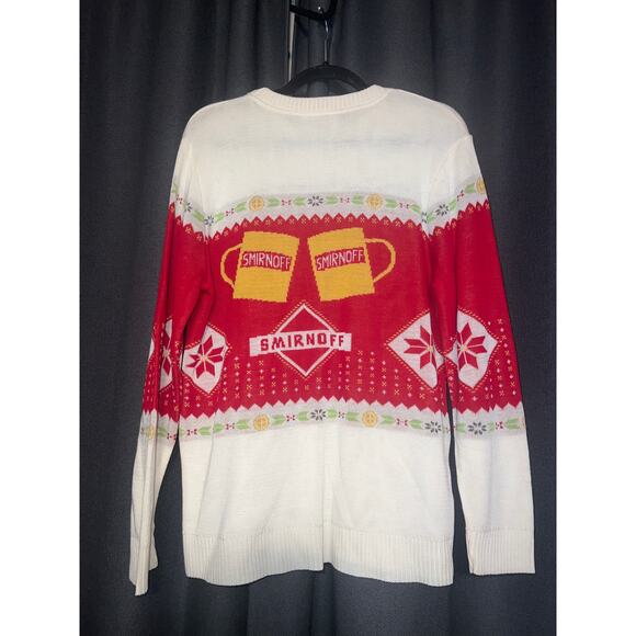 Ugly Christmas Sweater Xmas Size Small Smirnoff - Picture 3 of 3